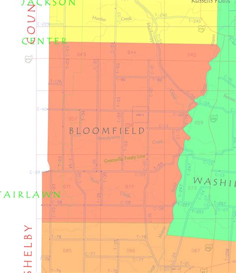 Township of bloomfield - Bloomfield Digital Map. Access the new online Bloomfield Digital Map. Bloomfield Weather. Check out the current weather and forecast for Bloomfield. Frequently Asked Questions. Read through frequently asked questions to the Township of Bloomfield. Tax Maps. Browse tax maps of Bloomfield Township. Township Council Agendas & Minutes